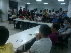 Featured image for “深圳在渴望它—-成功举办首届周二创业交流会”